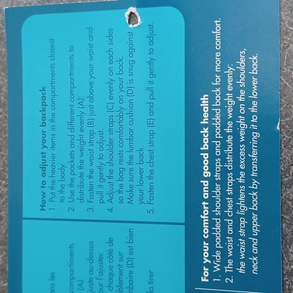 Louis Garneau Set of schoo bag , lunch box, and pencil case, recommanded by Chir - Picture 16 of 16